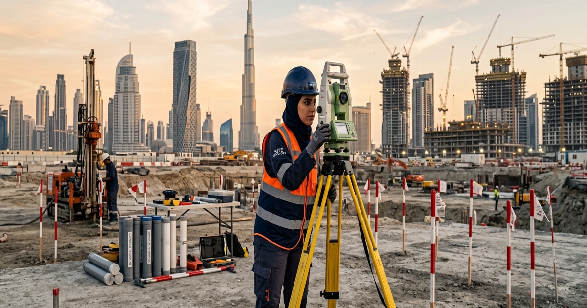 land survey dubai